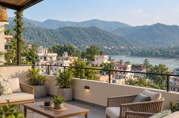 12-Room Hotel for Lease in Rishikesh City | Near Aastha Path & Ganga Ghat
